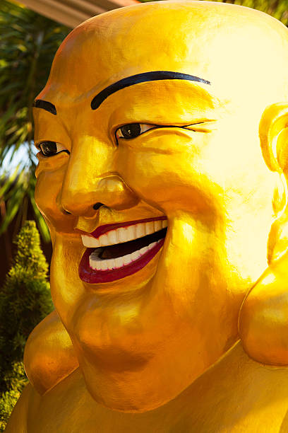 istock Happy fat chinese buddha 474329369