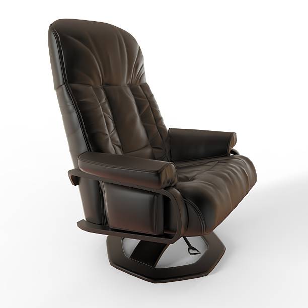 istock Office Chair Black Metallic Colors 474330788