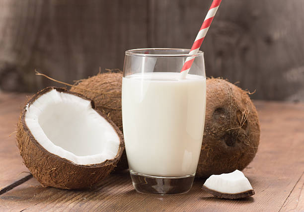 Coconut Milk stock photo