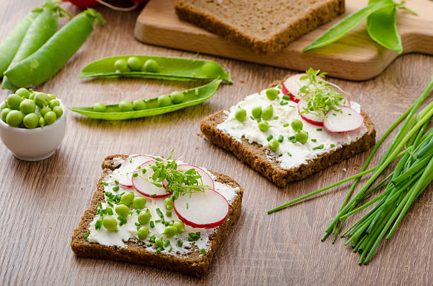istock Healthy wholemeal bread with herbs 474335096
