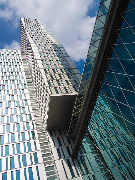 istock Modern architecture: Skyscrapers in Frankfurt, Germany 474338640
