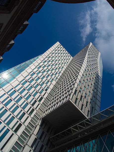 istock Modern architecture: Skyscrapers in Frankfurt, Germany 474338784
