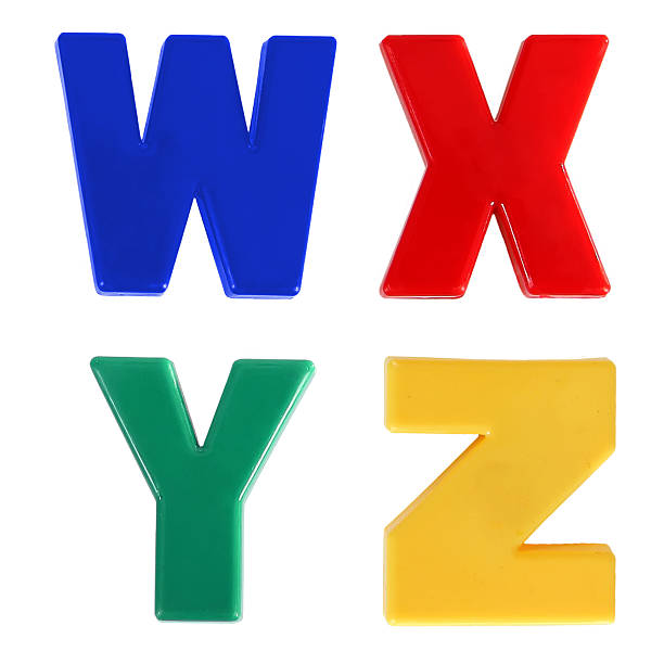 istock Aalphabet written in multicolored plastic kids letters 474340691
