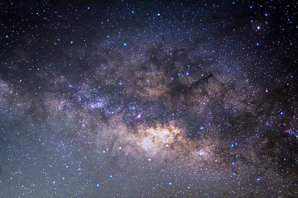 istock The Panorama Milky Way ,Long exposure photograph. 474340868