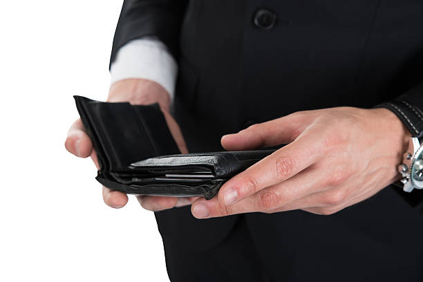 istock Businessman Holding Wallet 474341646