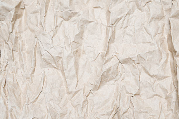 istock Paper texture - old paper sheet / wrinkled paper texture 474344682
