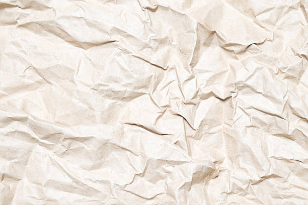 istock Paper texture - old paper sheet / wrinkled paper texture 474351838