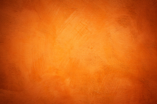 Orange wall. Texture and background.