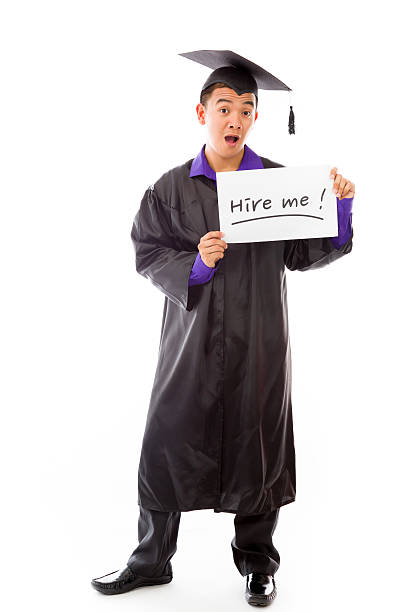 istock model isolated on white holding a sign 474355874