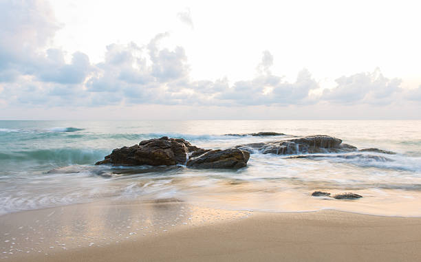 istock long exposure of sea and stones 474357666