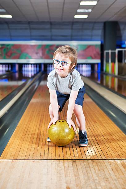 istock Child at the Bowling 474360640