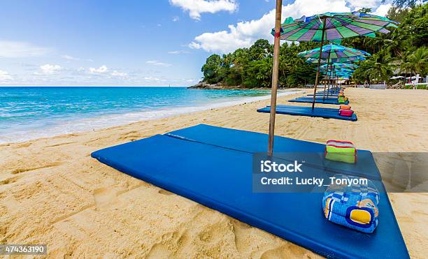 Thai Massages On The Beach Stock Photo - Download Image Now - 2015, Activity, Adult