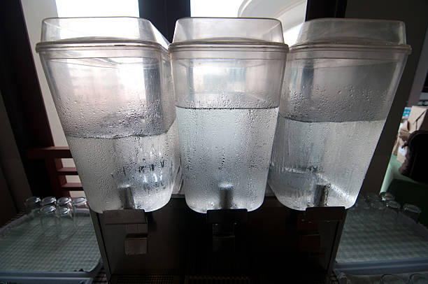 istock Drink dispenser in a hotel with ice 474363632