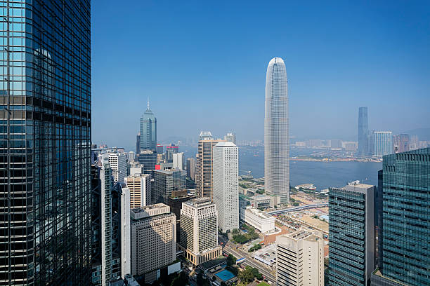 香港の街並み - industrial ship 写真 ストックフォトと画像