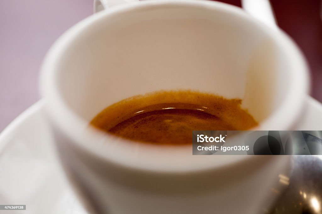 Cup of coffee Cup of coffee on a saucer 2015 Stock Photo