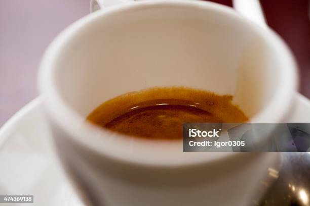 Cup Of Coffee Stock Photo - Download Image Now - 2015, Breakfast, Brown