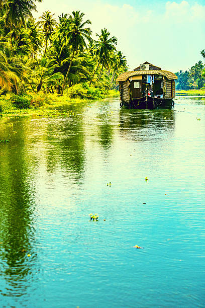 istock House Boat, India, Kerala 474370730