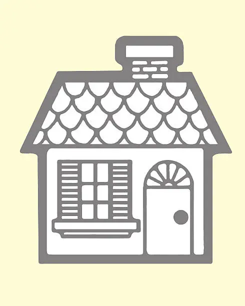 Vector illustration of Small House