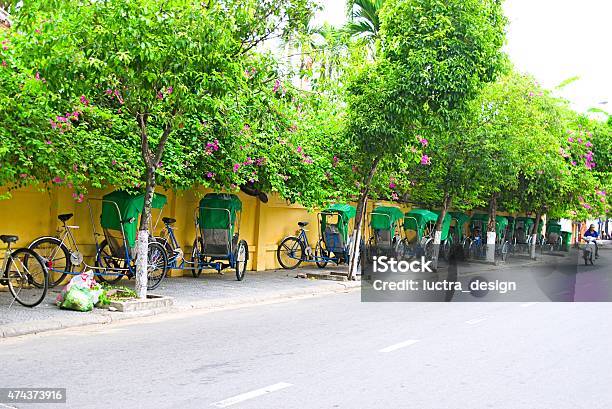 Typical Old House With Yellow Wall Paper Flower Stock Photo - Download Image Now - 2015, Agriculture, Asia