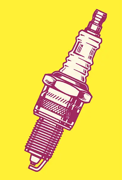 Vector illustration of Spark Plug