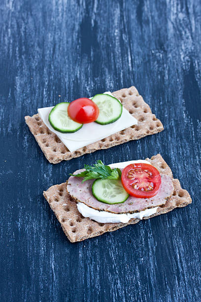 istock crisp bread with cheese and smoked turkey meat 474380976