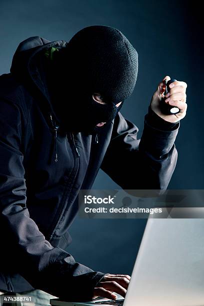 Identity Thief Stock Photo - Download Image Now - Adult, Adults Only, Balaclava - Headwear