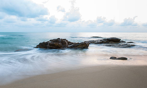 istock long exposure of sea and stones 474393224