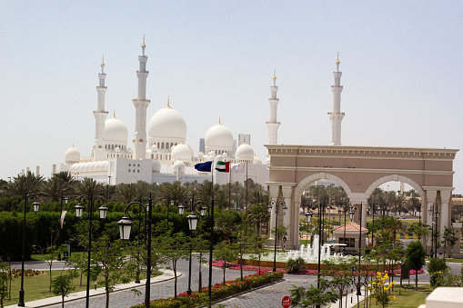 Abu Dhabi Sheikh Zayed White Mosque, Emirates