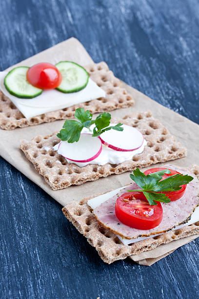 istock crisp bread with cheese and smoked turkey meat 474394534