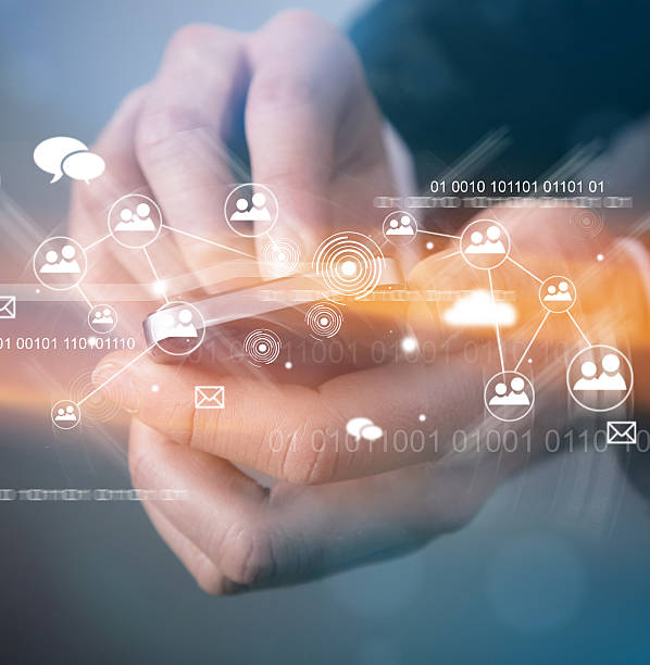 istock Modern wireless technology and social media 474395615