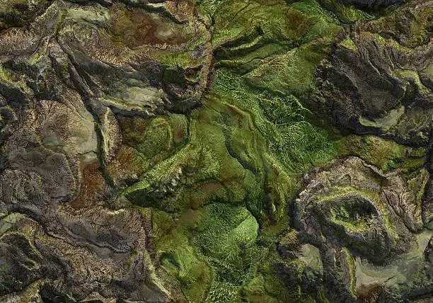 Seamless terrain texture map, It can be used as background.
