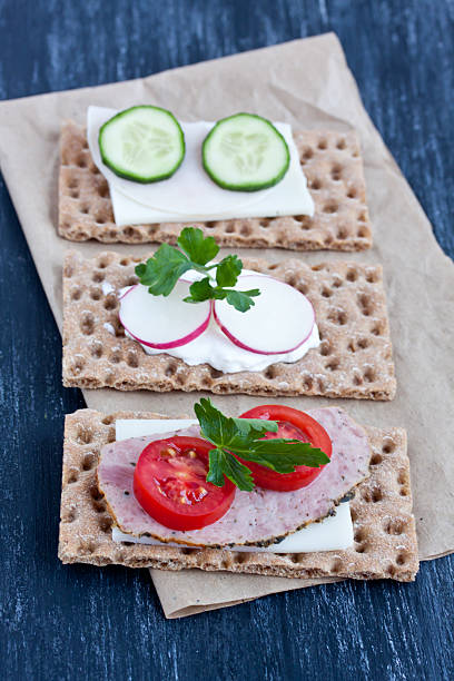 istock crisp bread with cheese and smoked turkey meat 474398626