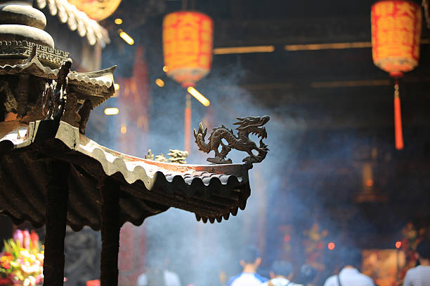 taiwan scenes: Taichung dajia mazu temple