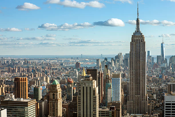 istock New York Skyline with Empire State Building Aerial View 474400462