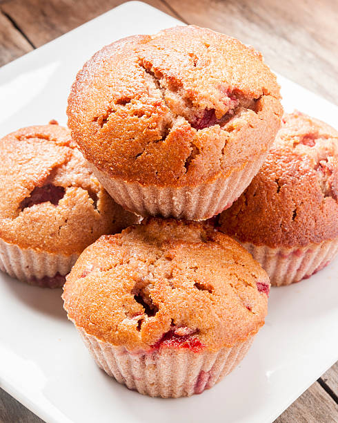 istock homemade strawberry and orange muffins 474402668
