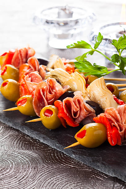 istock Antipasti skewers 474412169
