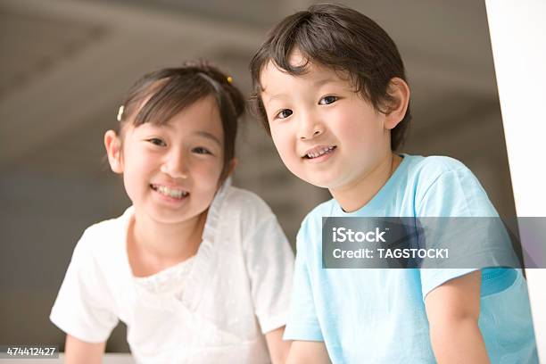 Sister And Younger Brother Stock Photo - Download Image Now - Japanese Ethnicity, Brother, Two People