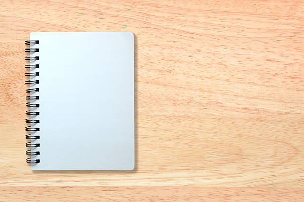 istock white page of notebook on wood texture 474413528