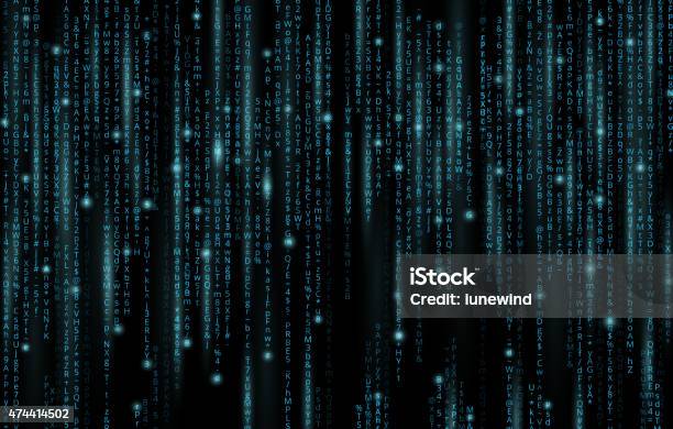 Code String Stock Illustration - Download Image Now - 2015, Abstract ...