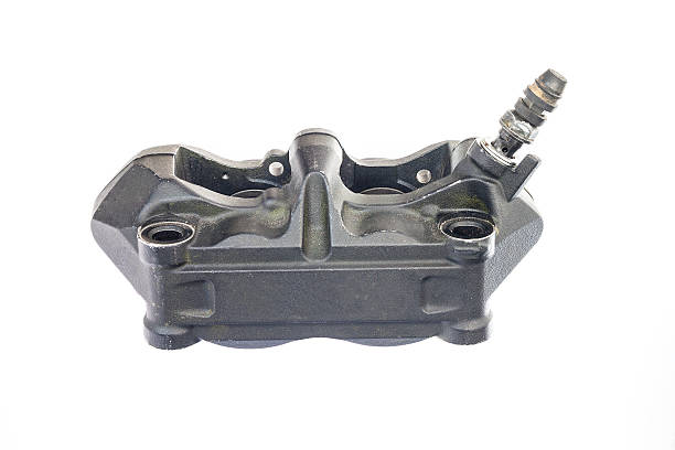 istock New red motorcycle suspension 474419018