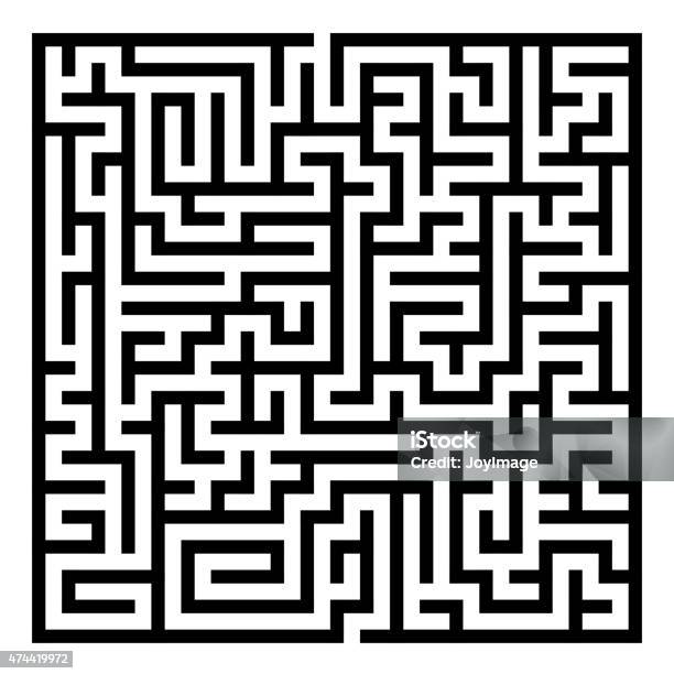 Maze Game Graphics Maze Game Illustration Stock Illustration - Download Image Now - 2015 ...