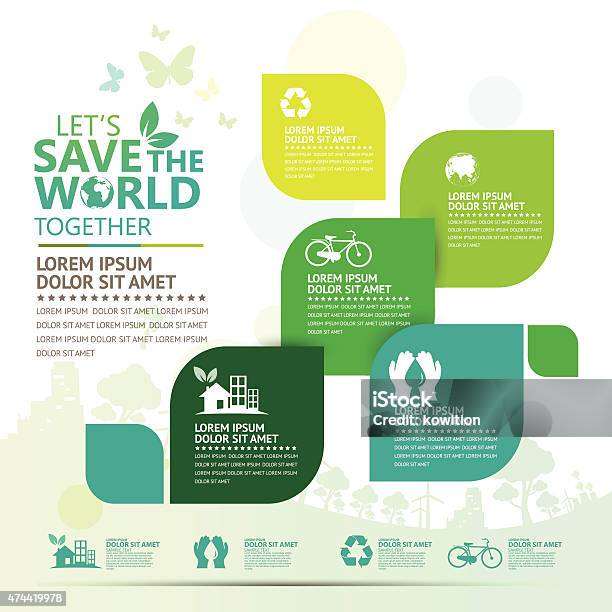 Business Concept-vektorgrafik och fler bilder på Infographic - Infographic, Hållbara resurser, Miljö