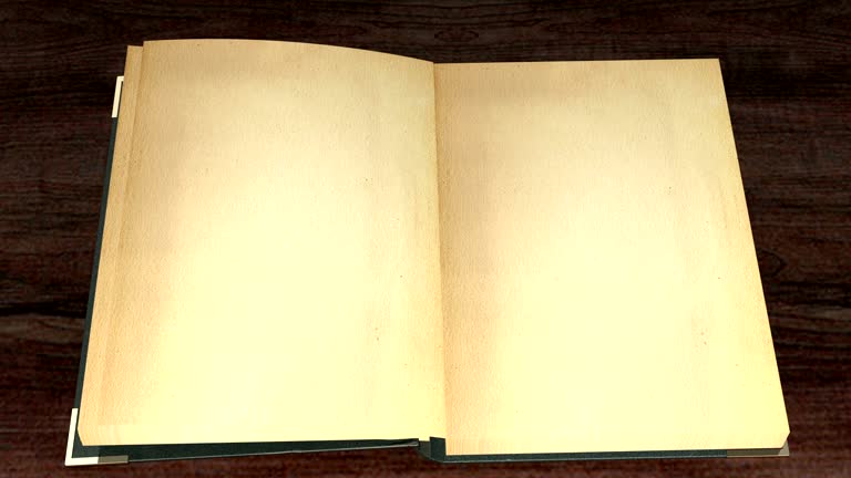 Book Animation, opening book animation 