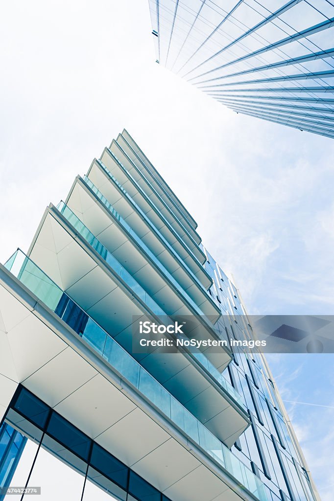 Office buildings Modern office, glass buildings. Canon 5D MK III 2015 Stock Photo