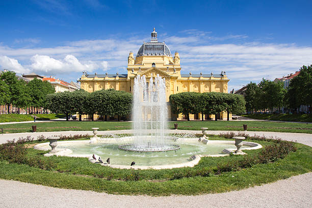 istock The fountain in front Art pavilion in Zagreb 474428312