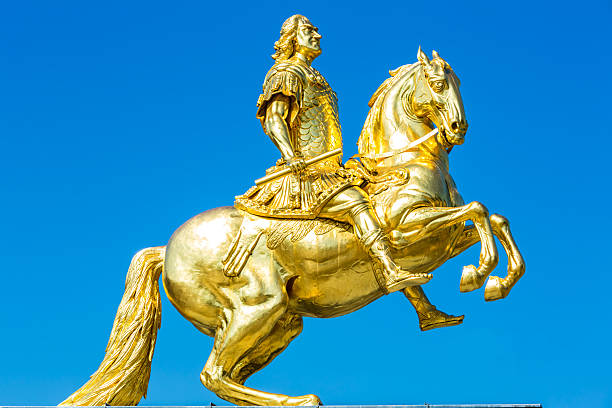 istock Golden Rider in Dresden 474429657