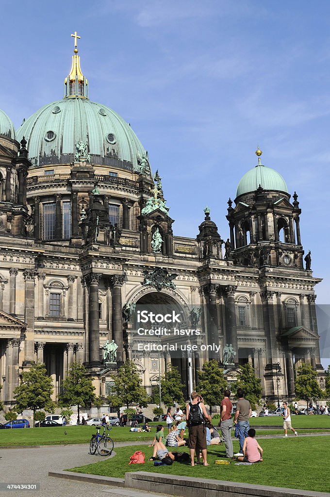Cattedrale di Berlino in Central (Germania) - Foto stock royalty-free di A forma di croce