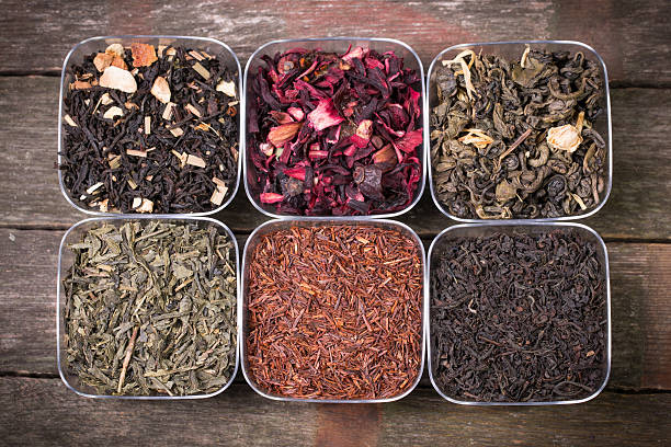 istock assortment of dry tea 474435102