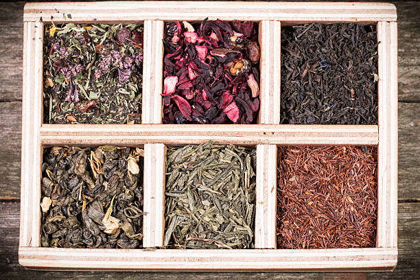 istock assortment of dry tea 474435158