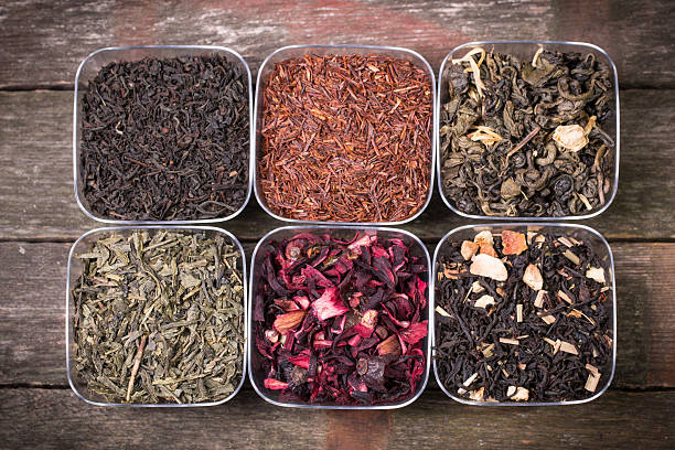 istock assortment of dry tea 474437378